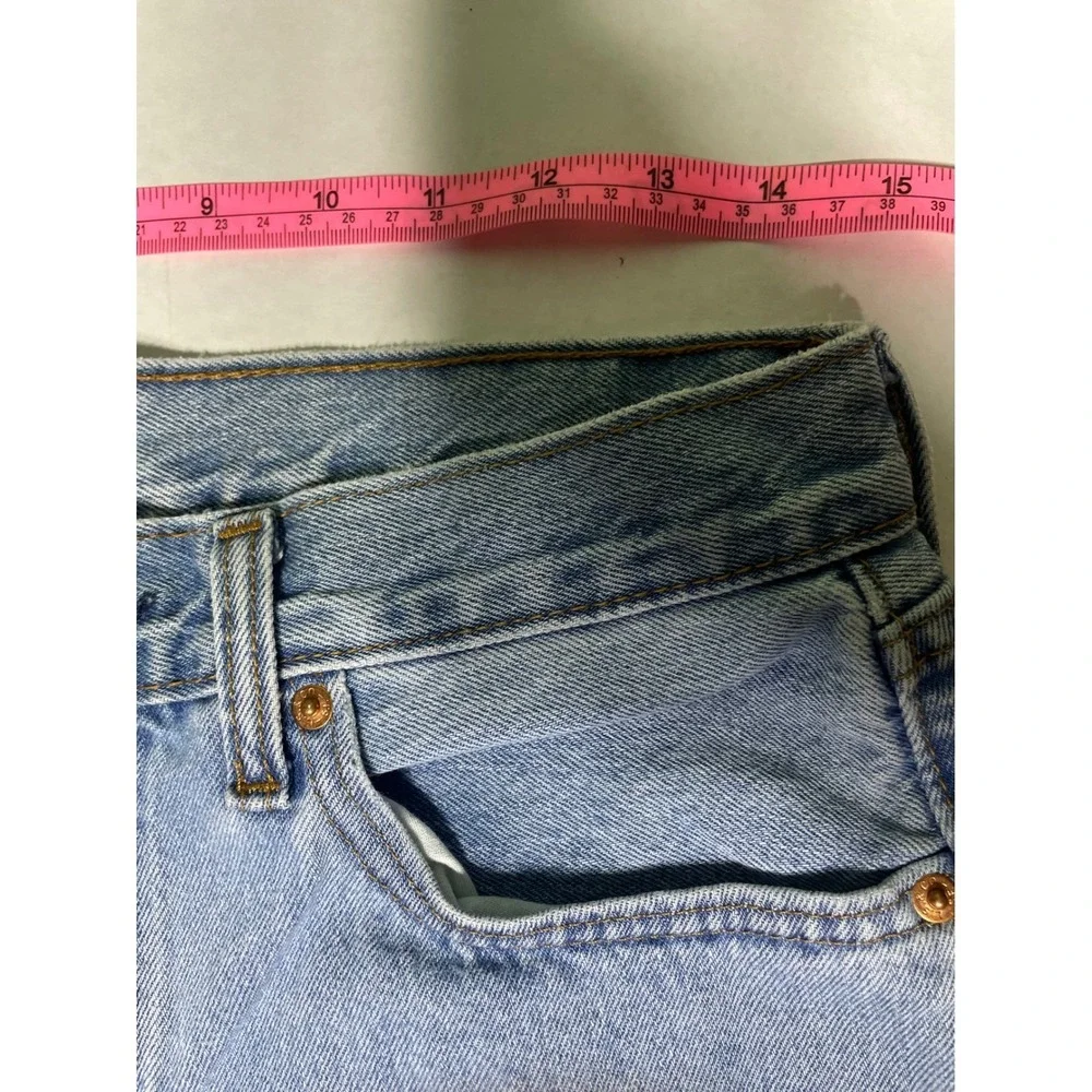 Levis 550 Relaxed Fit‎ Light Wash Denim Jeans Mens W31 L30 Blue 00550-4886 b3